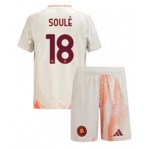 AS Roma Matias Soule #18 Gostujuci Dres za Dječji 2024-25 Kratak Rukavima (+ kratke hlače)